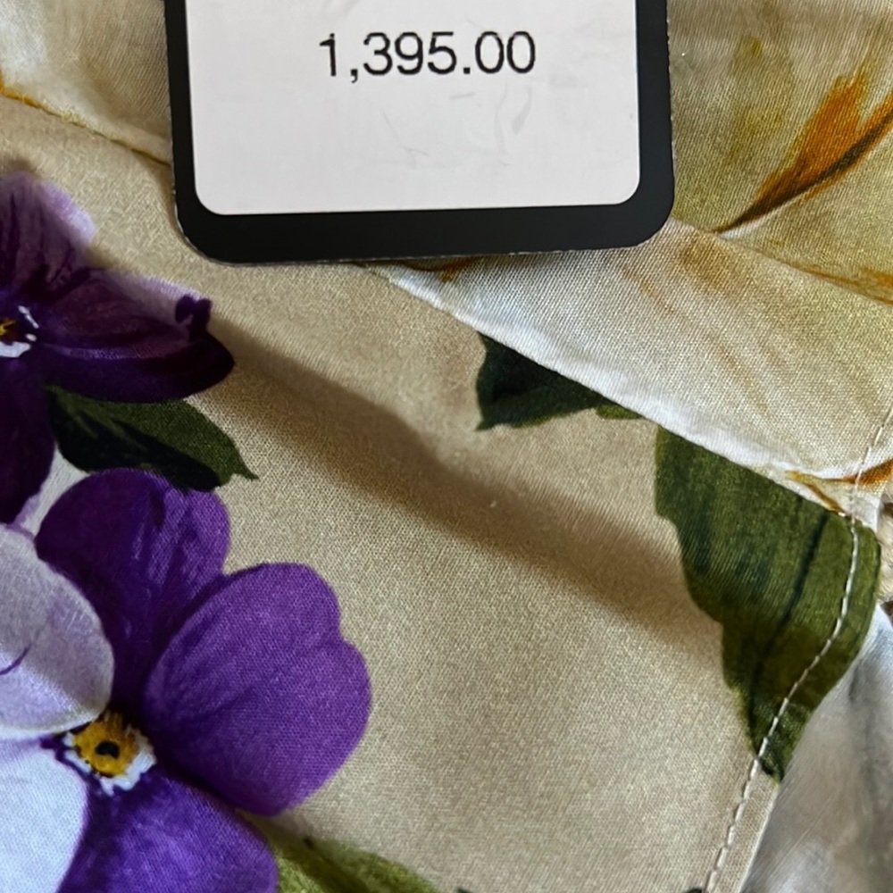 DOLCE AND GABBANA Gorgeous/Brand New/ Never worn, Cotton poplin floral dress - Picture 5 of 7